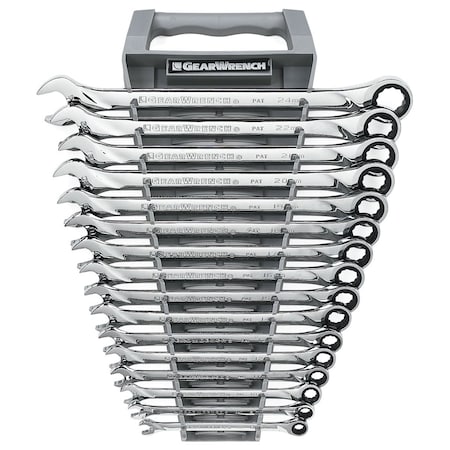 Gearwrench 16-Piece Metric XL Combination Ratcheting  Set EHT85099